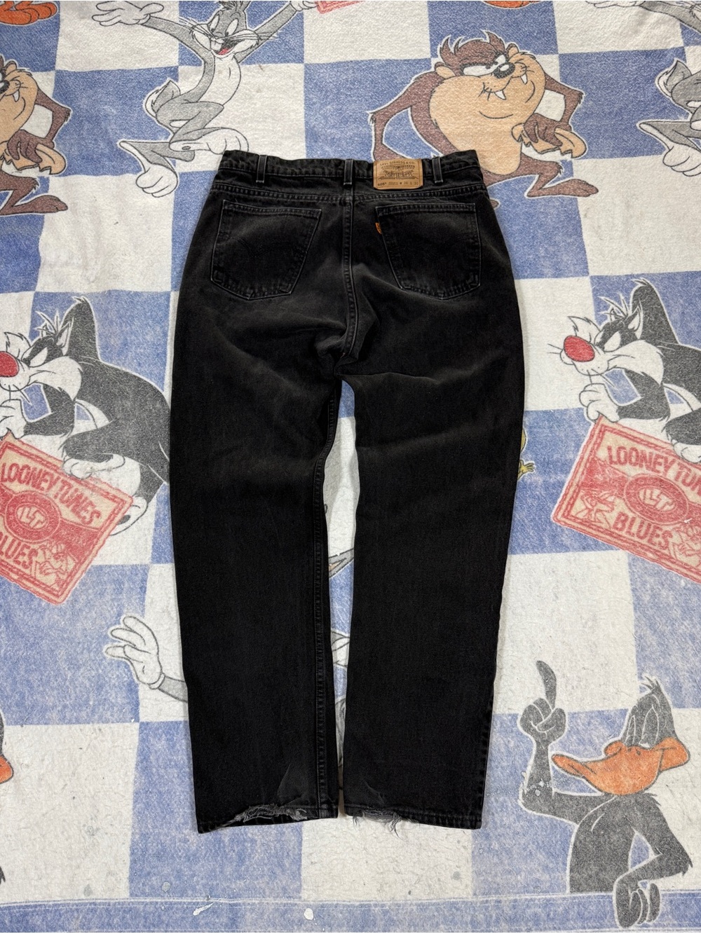 Vintage Levi’s 505’s orange tab jeans